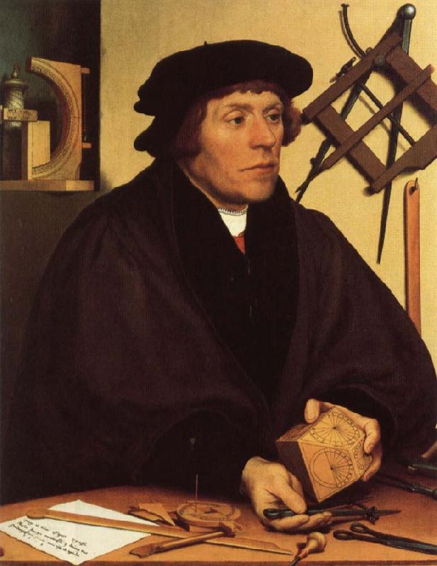 Hans Holbein Portrait of Nikolaus Kratzer China oil painting art